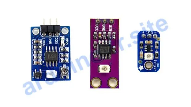 Sensore di luce UV GUVA-S12SD pinout, datasheet