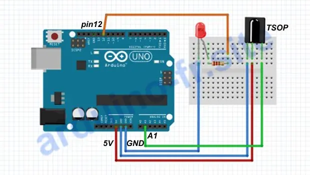 Come usare ricevitore a infrarossi Arduino Uno