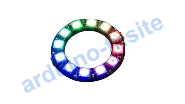 Collegamento del NeoPixel Ring LED RGB