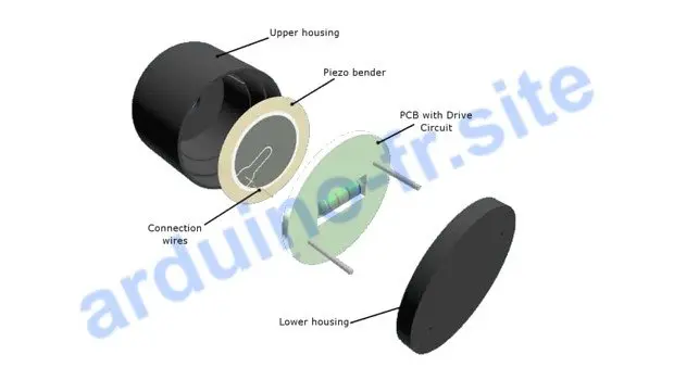 Come funziona buzzer Arduino, datasheet