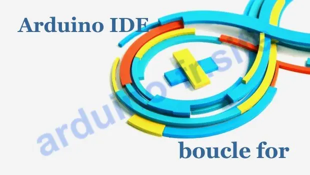 Ciclo for in linguaggio Arduino