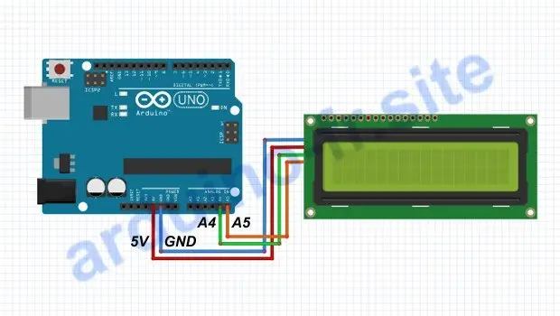 Come usare LCD 1602 Arduino con modulo i2c