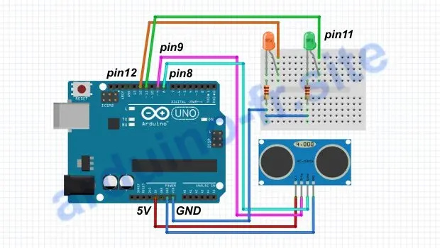 Come utilizzare il sensore ad ultrasuoni HC-SR04