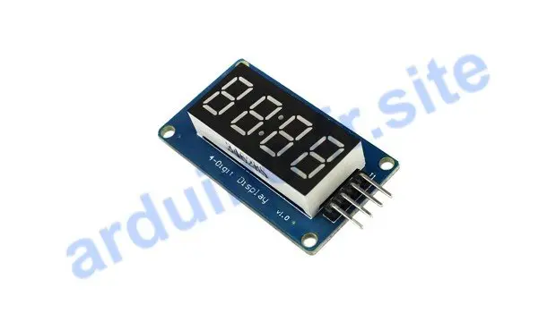 Collegamento modulo display TM1637 Arduino