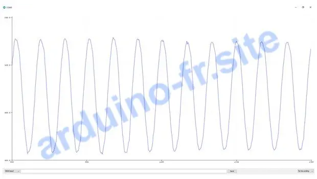 Plotter seriale Arduino IDE